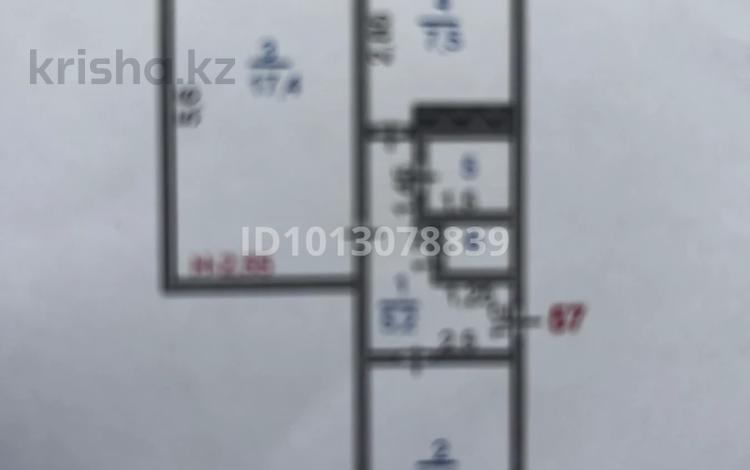 2-комнатная квартира · 47.4 м² · 4/5 этаж, мкр Восток — Возле остановки рядом школа и садик за 25 млн ₸ в Шымкенте, Аль-Фарабийский р-н — фото 2