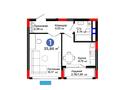 1-бөлмелі пәтер · 36 м² · 4/9 қабат, Туран 57д, бағасы: 26.5 млн ₸ в Астане