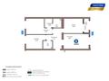 3-комнатная квартира · 89.85 м² · 8/9 этаж, мкр Уркер, Шафика Чокина за 78 млн ₸ в Астане, Нура р-н — фото 14