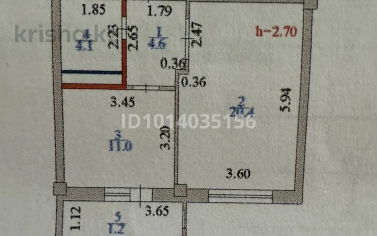 1-комнатная квартира · 41.3 м² · 10/10 этаж, Трасса Астана-Караганда 23 — Возле ТЦ Metro за 22.5 млн ₸ в Алматы р-н — фото 2