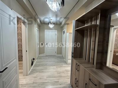 3-комнатная квартира · 110 м² · 2/9 этаж, мкр Шугыла — Рядом с проспектом Алатау, Алем Парк, Наурызбайский Акимат. за 400 000 ₸ в Алматы, Наурызбайский р-н