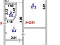 3-бөлмелі пәтер · 68 м² · 4/4 қабат, Көктем-1 ш/а. 29, бағасы: 47 млн ₸ в Алматы, Бостандыкский р-н — фото 9