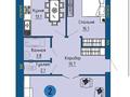 2-комнатная квартира · 75 м² · 3/4 этаж, мкр Жулдыз, Бирлик 33 за ~ 18.8 млн ₸ в Уральске — фото 3
