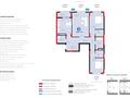 3-комнатная квартира · 107 м² · 9/12 этаж, Турар Рыскулов 18а — Ключи на руках за 77 млн ₸ в Астане, Есильский р-н