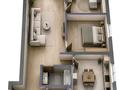 3-бөлмелі пәтер · 77 м² · 2 қабат, Қайрат ш/а., Сыбызгы 300/2 к7, бағасы: ~ 35 млн ₸ в Алматы, Турксибский р-н — фото 3