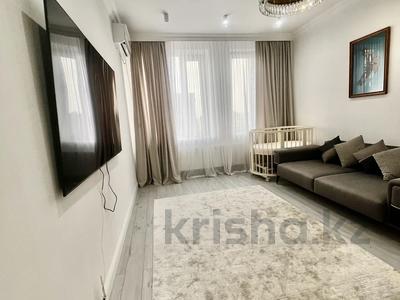 2-бөлмелі пәтер · 55 м² · 9/9 қабат, Тыныбаев, бағасы: 46 млн ₸ в Астане, Алматы р-н
