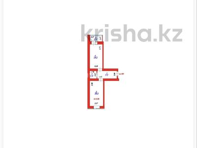 2-бөлмелі пәтер · 54 м² · 10/12 қабат, Чингиз Айтматов 65, бағасы: 26 млн ₸ в Астане, Нура р-н