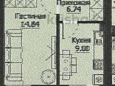 1-комнатная квартира, 39 м², 8/9 этаж, Ауэзова 189/16 за 10.5 млн 〒 в Кокшетау