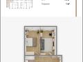 2-комнатная квартира · 58 м² · 6/9 этаж, мкр Думан-2 — Вдоль Талгарской трассы напротив Магнума за ~ 25.9 млн ₸ в Алматы, Медеуский р-н — фото 16