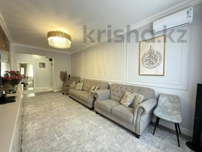 4-комнатная квартира · 120 м² · 1/16 этаж, Тлендиева 133 — Сатпаева за 125 млн ₸ в Алматы, Бостандыкский р-н