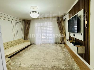 3-бөлмелі пәтер · 82.4 м² · 6/9 қабат, Куаныша Толеметова 50/6, бағасы: 41 млн ₸ в Шымкенте, Абайский р-н