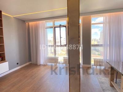 3-комнатная квартира · 108 м² · 17/21 этаж, Кабанбай батыра 29 за 77 млн 〒 в Астане, Нура р-н