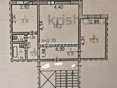 2-комнатная квартира · 56.9 м² · 4/9 этаж, Алашахана 22Б — Plaza, магазин Астана за 20 млн ₸ в Жезказгане