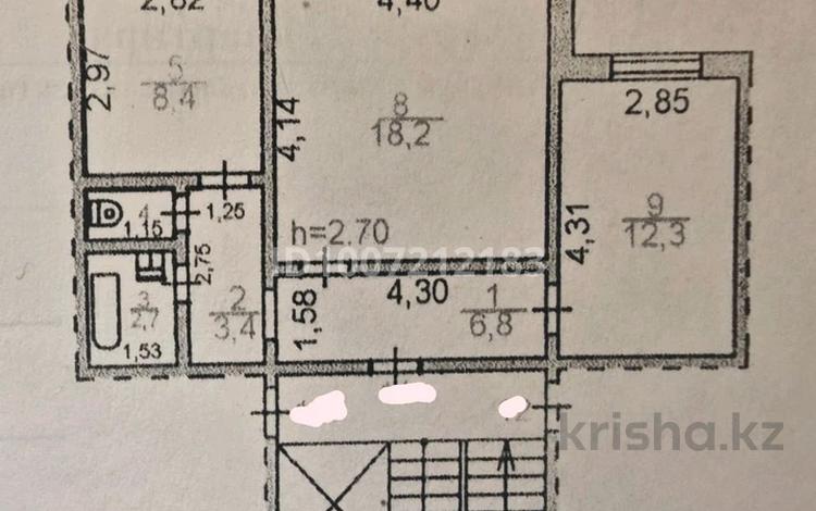 2-комнатная квартира · 56.9 м² · 4/9 этаж, Алашахана 22Б — Plaza, магазин Астана за 20 млн ₸ в Жезказгане — фото 2
