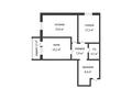 2-комнатная квартира · 70 м² · 7/10 этаж, мкр. Алтын орда за 23.5 млн ₸ в Актобе — фото 21