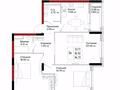 3-комнатная квартира · 84.72 м² · 5/9 этаж, Е 908 22 — Туран за ~ 31.3 млн ₸ в Астане, Нура р-н