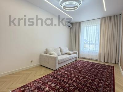 2-комнатная квартира · 56 м² · 9/9 этаж, Сыганак 12 за 500 000 ₸ в Астане, Нура р-н