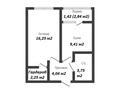 1-бөлмелі пәтер · 40 м² · 9/10 қабат, Гашека 5 — Ривьера, Ул.Чкалова, ЖК Тобол, Мохито, КЖБИ, бағасы: 21.4 млн ₸ в Костанае — фото 21