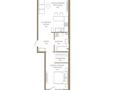 2-бөлмелі пәтер · 57.4 м² · 2/9 қабат, Каныша Сатпаева, бағасы: ~ 41.8 млн ₸ в Алматы, Бостандыкский р-н — фото 4