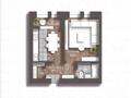 1-бөлмелі пәтер · 45 м² · 7/7 қабат, Мкр. Алтын орда уч. 192, бағасы: 15.8 млн ₸ в Актобе — фото 4