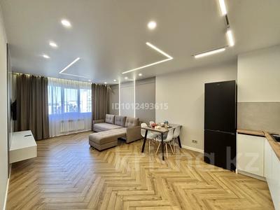 2-бөлмелі пәтер · 63.1 м² · 11/17 қабат, мкр Аксай-1, Навои — ул. Навои, уг. ул. Жандосова, бағасы: 68 млн ₸ в Алматы, Ауэзовский р-н