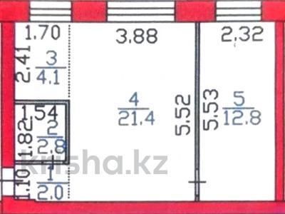2-комнатная квартира, 44 м², 1/5 этаж, Амре Кашаубаева за 11.7 млн 〒 в Усть-Каменогорске, Ульбинский