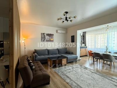 3-комнатная квартира · 120 м² · 3/12 этаж, Мкр. Самал-3 15 за 1 млн ₸ в Алматы, Медеуский р-н