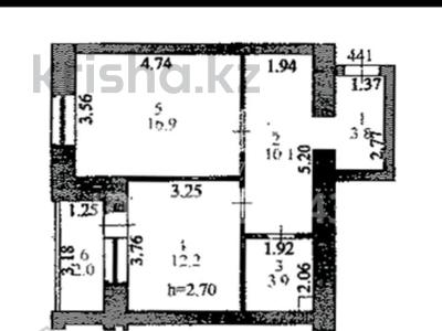 1-комнатная квартира, 49 м², 5/14 этаж, Косшыгулулы 7 — напротив 10 поликлиники за 20.5 млн 〒 в Астане, Сарыарка р-н