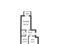 2-бөлмелі пәтер · 70 м² · 7/9 қабат, мкр. Алтын орда, проспект Алии Молдагуловой 62, бағасы: 40 млн ₸ в Актобе — фото 6
