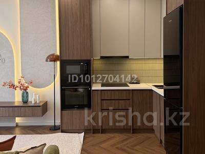 3-комнатная квартира · 76.5 м² · 5/9 этаж, Лебедева 1/1 за 106 млн ₸ в Алматы, Бостандыкский р-н