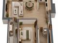 1-комнатная квартира · 45.3 м² · 9/15 этаж, Тауелсиздик за 29 млн ₸ в Астане, Алматы р-н — фото 2