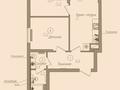 3-бөлмелі пәтер · 56 м² · 6/6 қабат, мкр Нуркент 22 — Момышулы -рыскулова, бағасы: 43.5 млн ₸ в Алматы, Алатауский р-н — фото 2