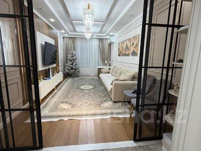 4-комнатная квартира · 110.6 м² · 7/12 этаж, Каныша Сатпаева 133/1 за 120 млн 〒 в Алматы