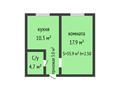 1-комнатная квартира · 35.9 м² · 3/5 этаж, Кобыланды батыра 50 за 11.5 млн ₸ в Костанае — фото 6
