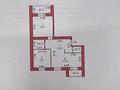 3-бөлмелі пәтер · 85 м² · 7/9 қабат, Мкр. Береке 77, бағасы: 78 млн ₸ в Костанае — фото 27