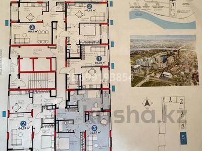 3-комнатная квартира · 71.72 м² · 4/12 этаж, Акберен 4/1 за 36 млн 〒 в Атырау