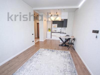 2-бөлмелі пәтер · 55 м² · 15/17 қабат, Каныша Сатпаева 133/1 — Тлендиева, бағасы: 52 млн ₸ в Алматы, Бостандыкский р-н