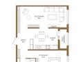 2-бөлмелі пәтер · 53.4 м² · 6/9 қабат, Райымбек 590/15, бағасы: 35 млн ₸ в Алматы, Наурызбайский р-н — фото 11
