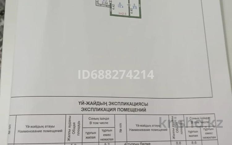 Жеке үй • 4 бөлмелер • 62.7 м² • 14 сот., Гагарина 21, бағасы: 6.5 млн 〒 в Аманкарагае — фото 2