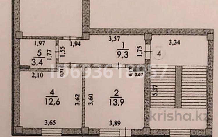 2-бөлмелі пәтер · 60 м² · 2/3 қабат, мкр Жеруйык, К. Нарембаева 17/2, бағасы: 26 млн ₸ в Атырау — фото 3