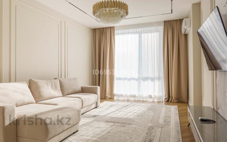 2-бөлмелі пәтер · 75 м² · 8/12 қабат, Розыбакиева 320, бағасы: 35 000 〒 в Алматы, Бостандыкский р-н — фото 2