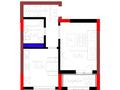1-бөлмелі пәтер · 41.75 м² · 3/14 қабат, E-908 24 — проспект Улы дала, бағасы: ~ 20 млн ₸ в Астане, Нура р-н — фото 11