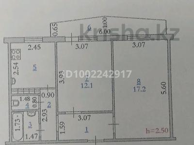 2-комнатная квартира · 48 м² · 1/5 этаж, мкр 5 — Стадион, школа #3 #24, садик ,все удобства. за 15.5 млн 〒 в Актобе