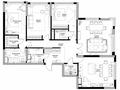 4-комнатная квартира · 160 м² · 13/15 этаж, Турар Рыскулов 3 — ГОРЯЧАЯ ЦЕНА за 260 млн ₸ в Астане, Есильский р-н — фото 3