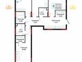 3-комнатная квартира · 124 м², Шамши Калдаяков 16 — БИЗНЕС КЛАСС + за 82 млн ₸ в Астане, Сарайшык р-н — фото 9