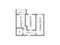 2-бөлмелі пәтер · 55 м² · 3/7 қабат, Микрорайон Береке 75, бағасы: 31 млн ₸ в Костанае — фото 3