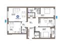 4-комнатная квартира · 140.81 м² · 2/9 этаж, Е-899 — при полной оплате действют скидки БЕЗ КОМИССИИ за ~ 119.2 млн ₸ в Астане — фото 7