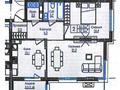 2-комнатная квартира · 66 м² · 9/16 этаж, ​Улица Шарль де Голль 14 за 45 млн ₸ в Астане, Алматы р-н — фото 15