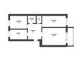 3-бөлмелі пәтер · 58.5 м² · 5/5 қабат, Абая, бағасы: 21.8 млн ₸ в Костанае — фото 14