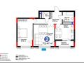 2-бөлмелі пәтер · 73.47 м² · 9/14 қабат, ​Аль-Фараби 3/2, бағасы: 57 млн ₸ в Астане, Есильский р-н